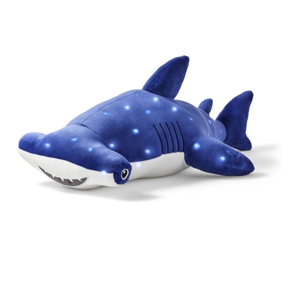 NEW LED Light Up Shark Squishy Pillow - It lights up! Hammerhead Shark - Picture 4 of 5